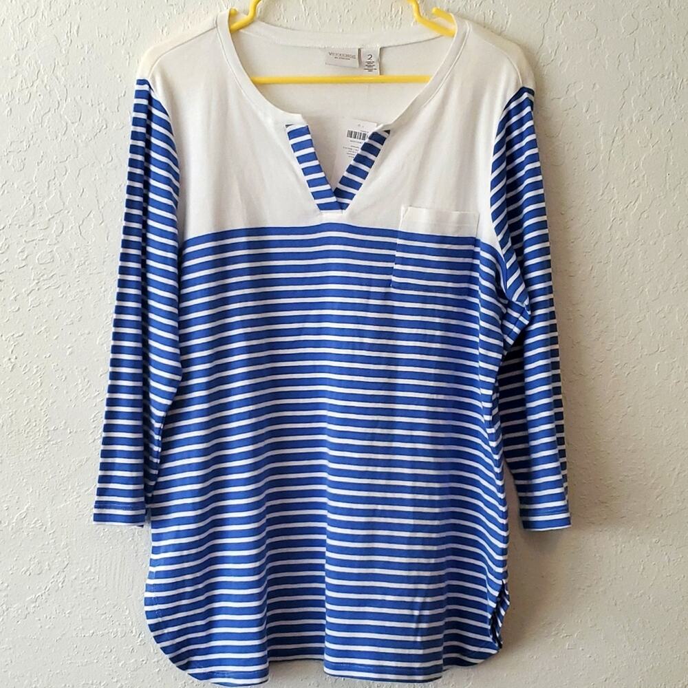 CHICO’S Weekends Size L Shirt NEW